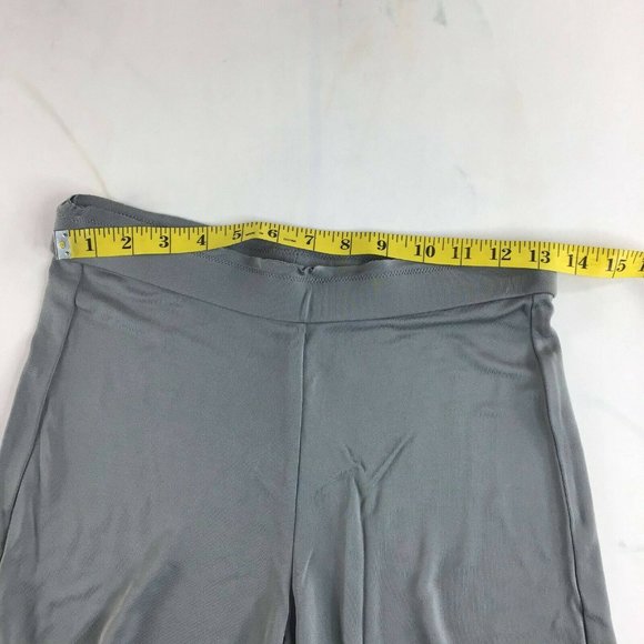 Pier Antonio Gaspari Womens Flared Leg Pants Gray Size Small - Picture 6 of 10